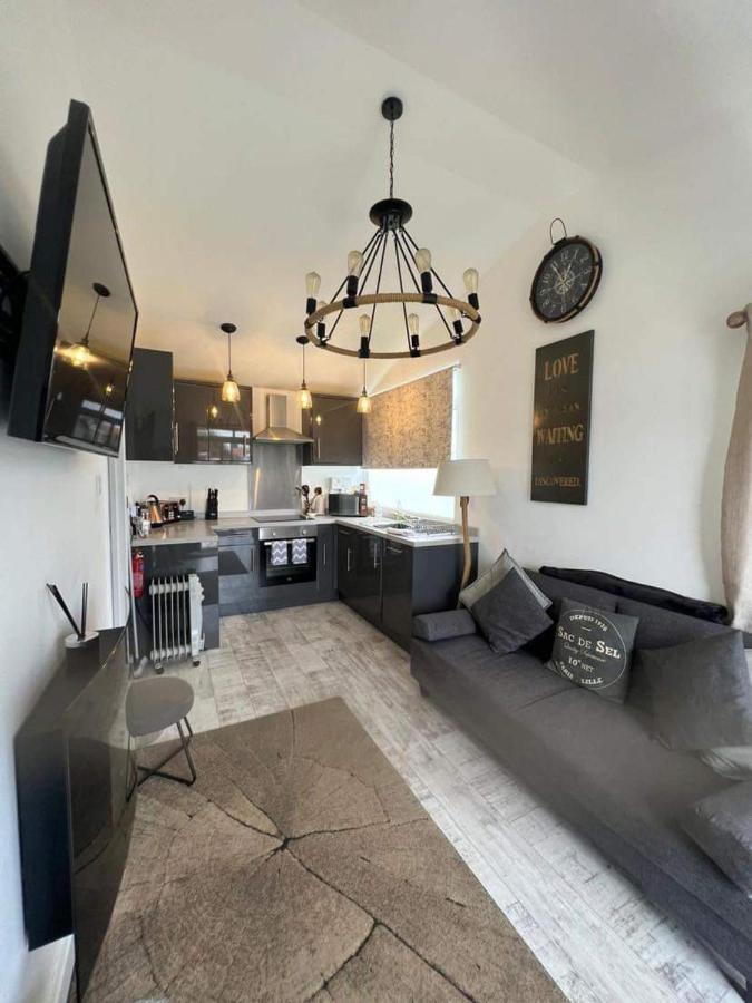 Stunning One Bed Modern & Contemporary Chalet 布里德灵顿 外观 照片