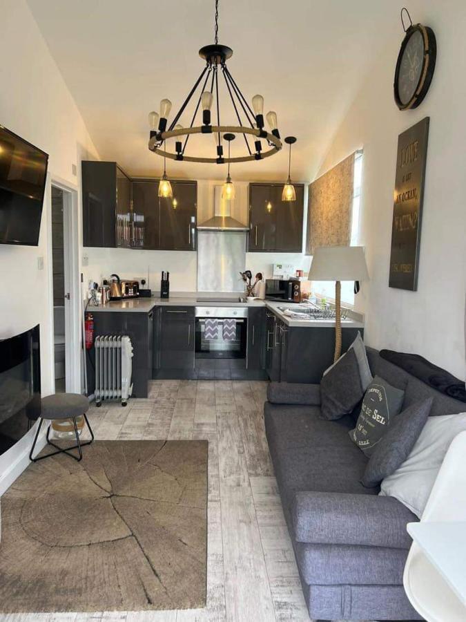 Stunning One Bed Modern & Contemporary Chalet 布里德灵顿 外观 照片